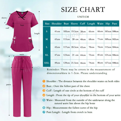 Uniforme Médico Feminino – Conjunto Scrub para Saúde e Estética